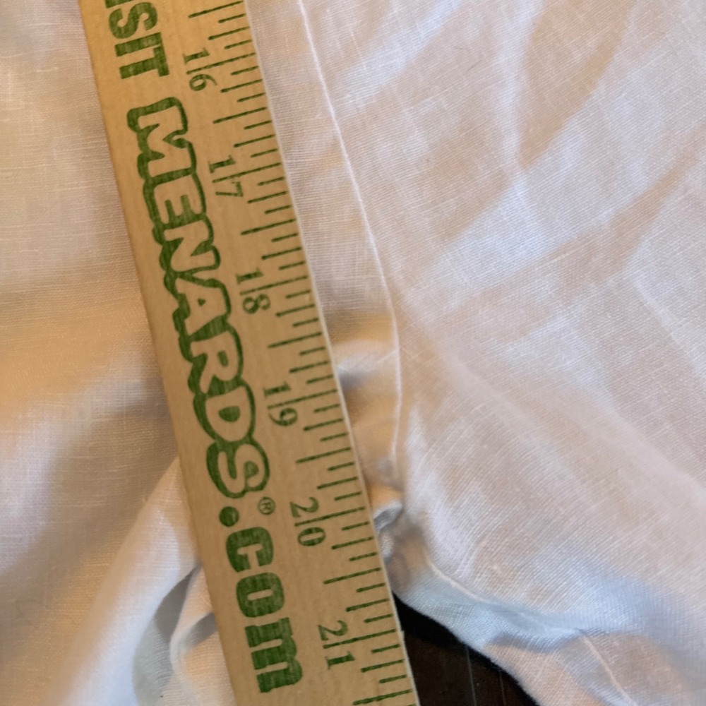 Reformation Taylor Linen Jumpsuit Strapless White Missing Belt Sz 4 Euro Summer - Picture 14 of 15